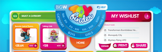 Big-W Toy Finder